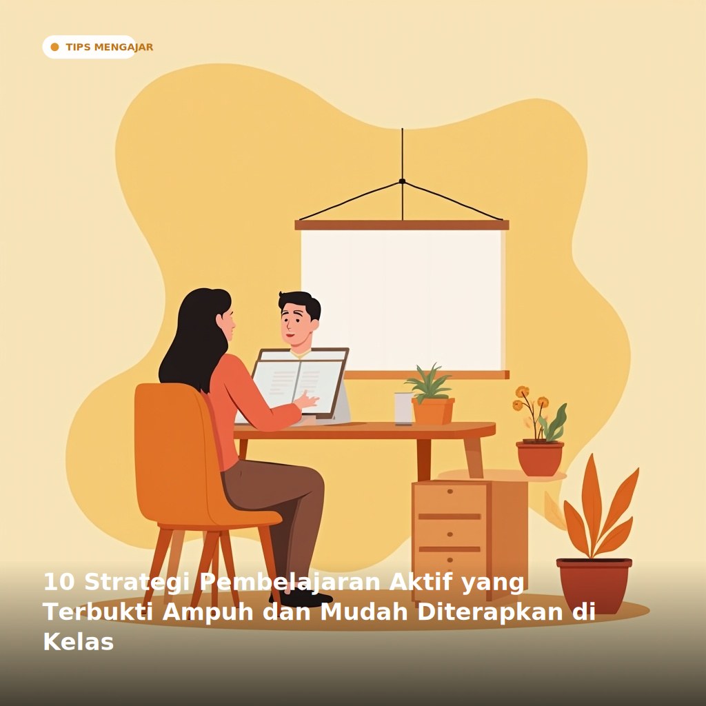 10 Strategi Pembelajaran Aktif yang Terbukti Ampuh dan Mudah Diterapkan di Kelas
