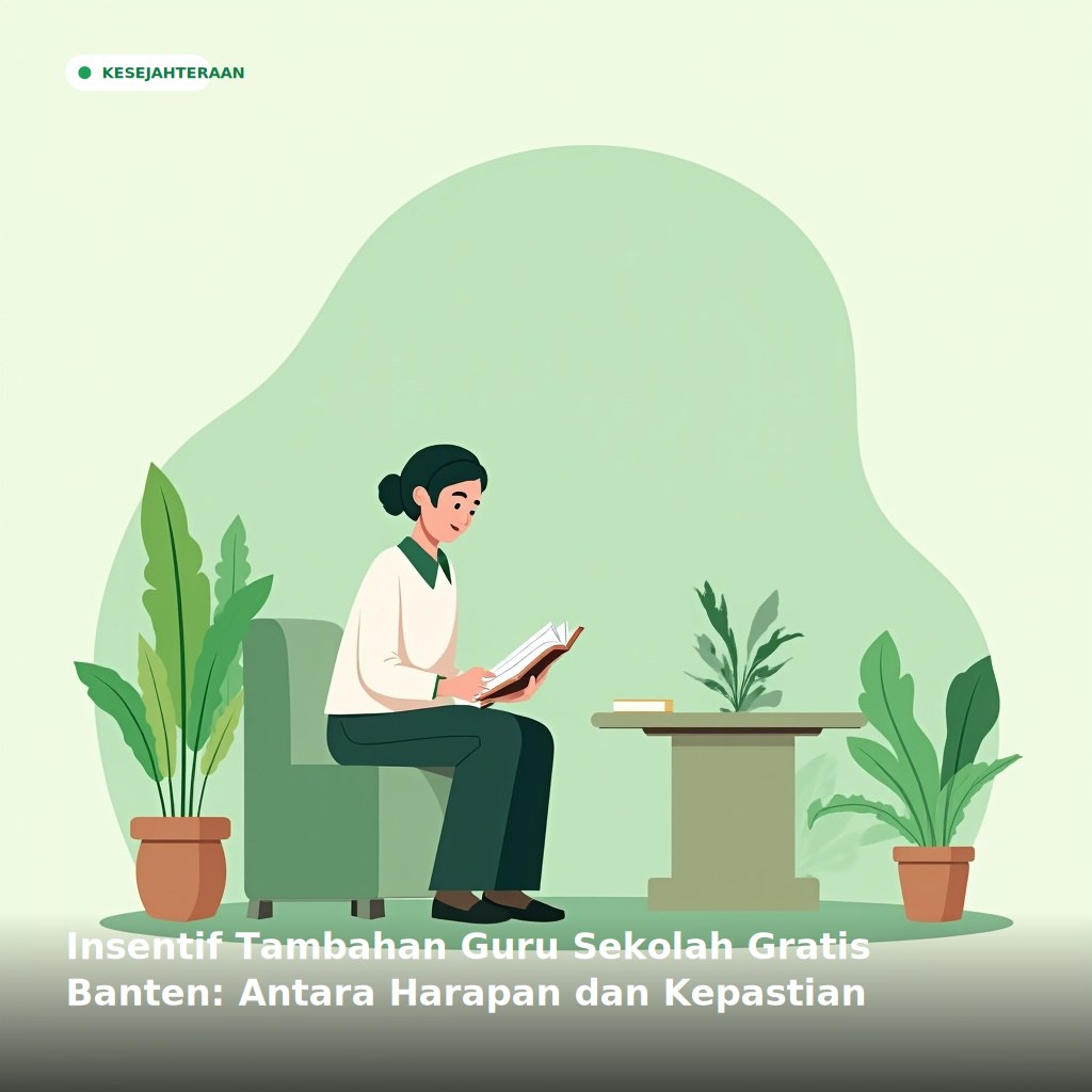 Insentif Tambahan Guru Sekolah Gratis Banten: Antara Harapan dan Kepastian