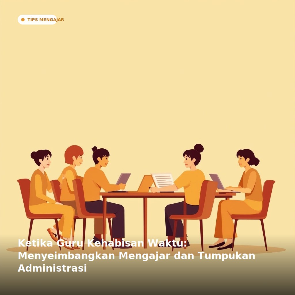 Ketika Guru Kehabisan Waktu: Menyeimbangkan Mengajar dan Tumpukan Administrasi