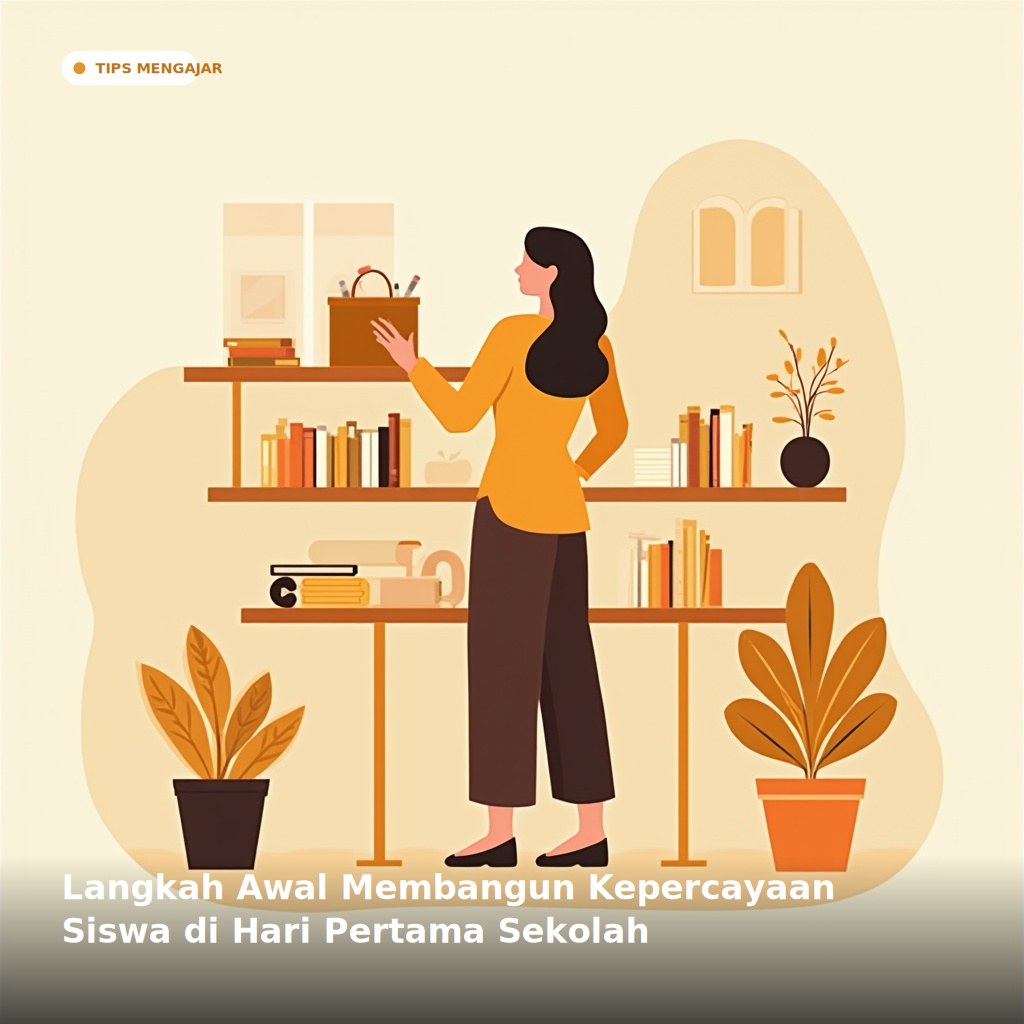 Langkah Awal Membangun Kepercayaan Siswa di Hari Pertama Sekolah