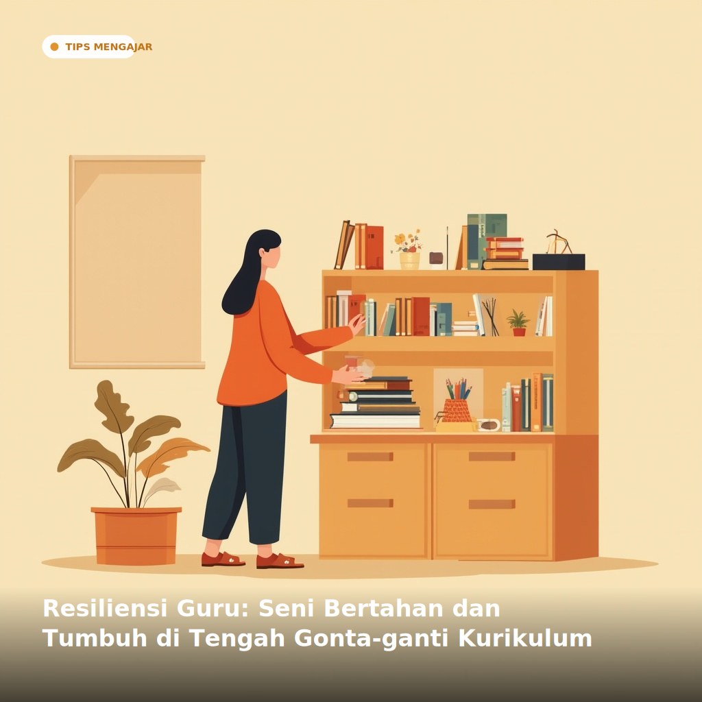 Resiliensi Guru: Seni Bertahan dan Tumbuh di Tengah Gonta-ganti Kurikulum