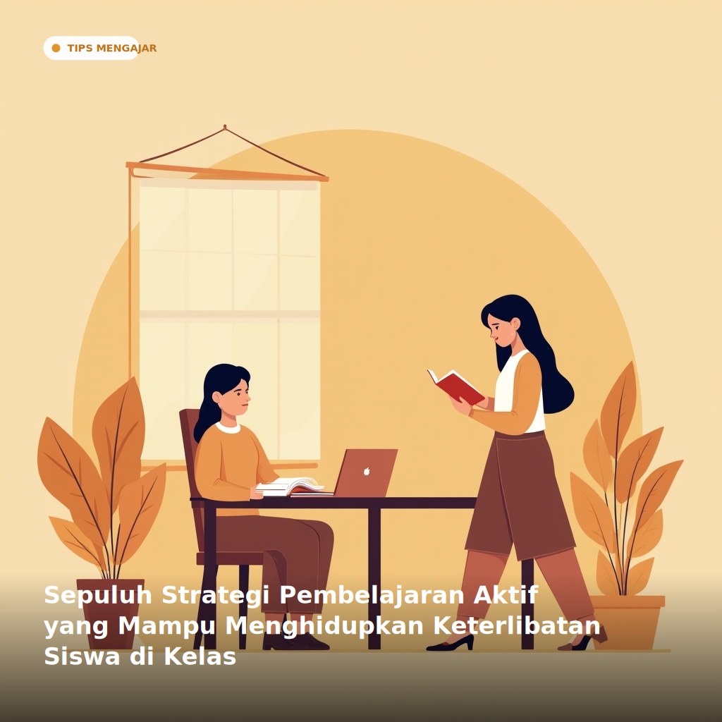 Empat Strategi Pembelajaran Aktif untuk Menghidupkan Keterlibatan Siswa di Kelas