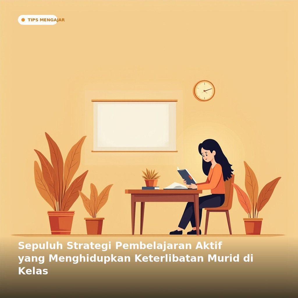 Sepuluh Strategi Pembelajaran Aktif yang Menghidupkan Keterlibatan Murid di Kelas