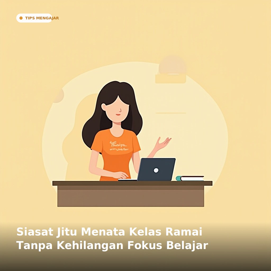 Siasat Jitu Menata Kelas Ramai Tanpa Kehilangan Fokus Belajar