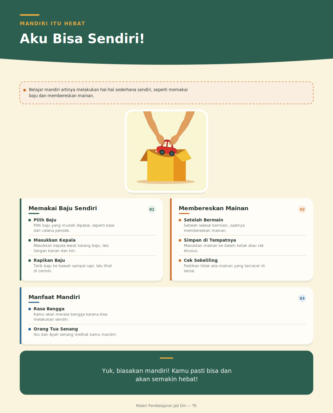Aku Bisa Sendiri!